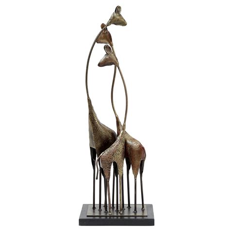 Buy Metal Table Giraffe Figurine online at Craftkriti.com