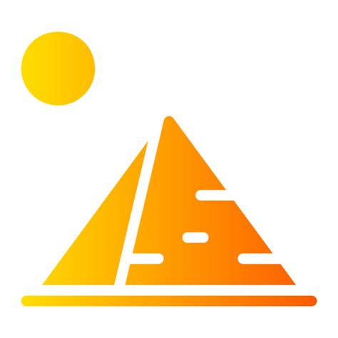 Pyramid Generic gradient fill icon | Freepik