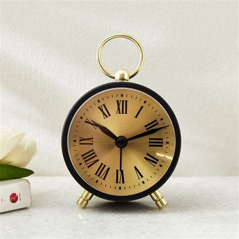 Buy Casablanca Gloss Glass Roman Table Clock - 8x4x11.5cm from Home ...