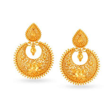 Chandbali Earrings | Gold Earrings Designs