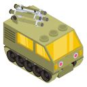 Military war truck Icons & Symbols