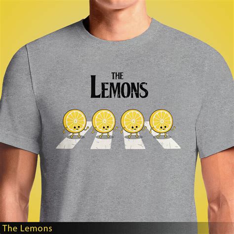 Fresh Fashion: The Lemons - Lemon Slice T-shirt Design at OSOM.in Get ...