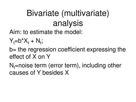 Image result for Bivariate and Multivariate Regression How To