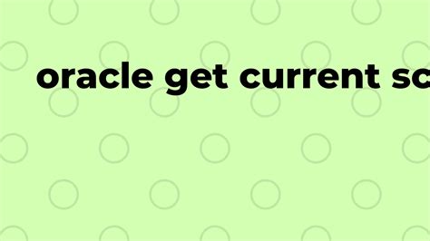 Image result for Oracle Schema