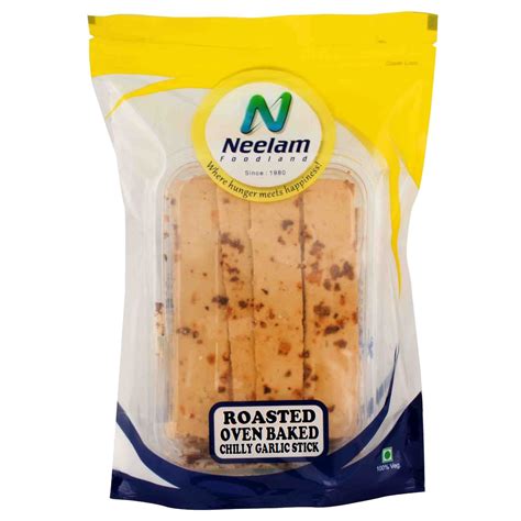 Neelam Foodland Roasted Oven Baked Chilly Garlic Stick, 200GM : Amazon ...