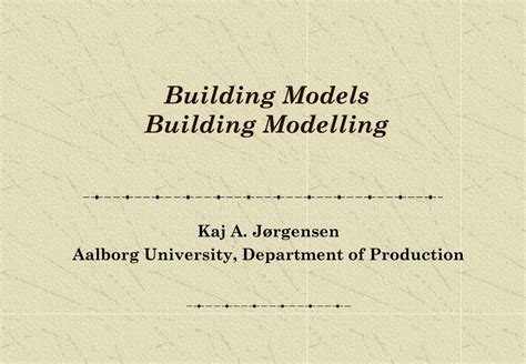 Building Modelling 的图像结果