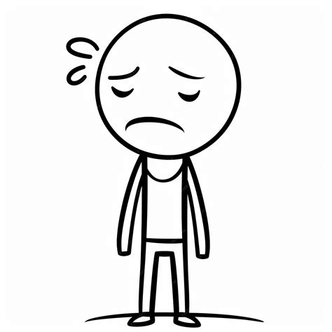 Premium Photo | Cartoon stick figure drawing conceptual illustration of ...