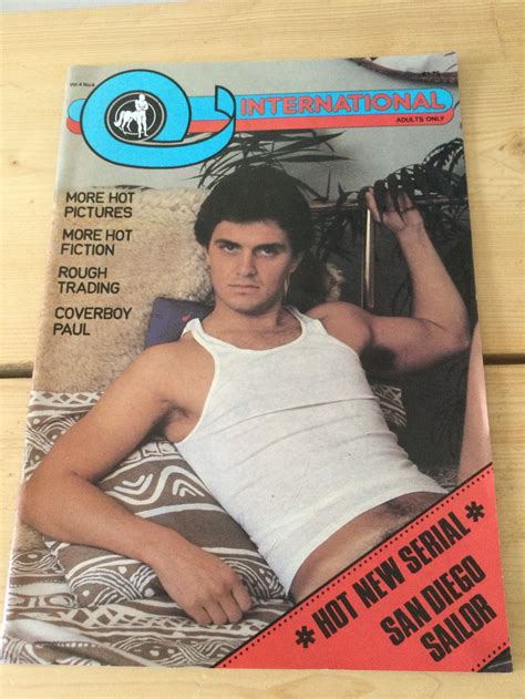 Vintage magazine Q International gay photo & articles magazine | Etsy