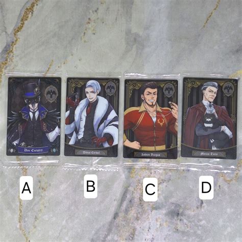 Jual Twisted Wonderland Wafer Card Night Raven College Kartu | Shopee ...