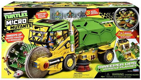 Buy Teenage Mutant Ninja Turtles Micro Mutant Sweeper Ops Deluxe ...