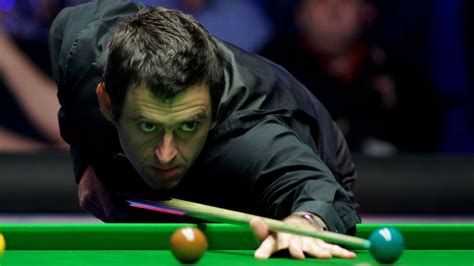Ronnie O'Sullivan, the five-time world snooker champion, says he was ...