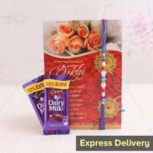 Rakhi Same Day Delivery - Express Rakhi Delivery to India | Rakhi Bazaar