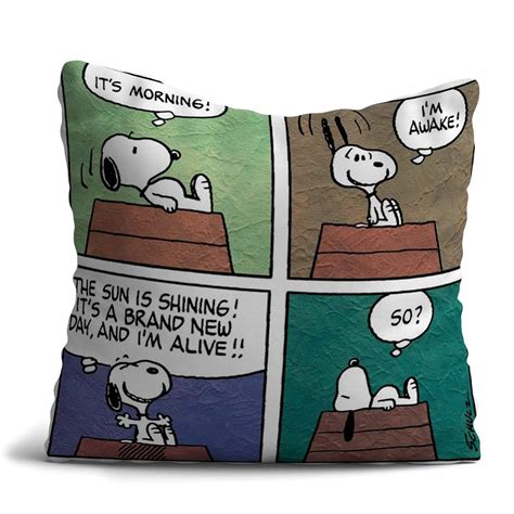 Buy Giftcart Sleeping in The Sun Snoopy Cushion Cover - Gift for ...