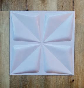 SOLICUBE 3D uPVC Decorative Wall Panel Sandwich Pack of 15 (20" x 20 ...
