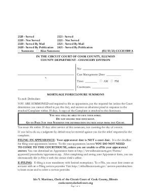 Image result for Notice of Service of Process Form