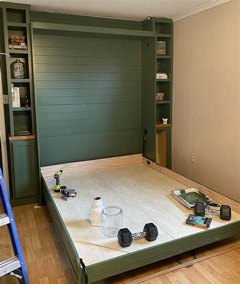 23 free diy murphy bed plans – Artofit