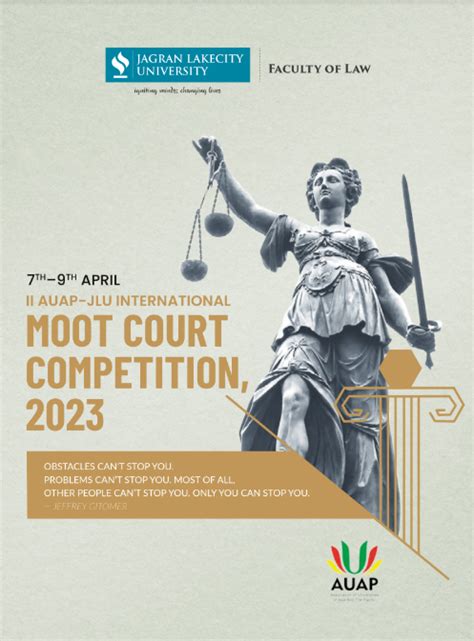2ND AUAP-JLU INTERNATIONAL COURT COMPETITION, 2023 [7-9 APRIL, 2023] BY ...