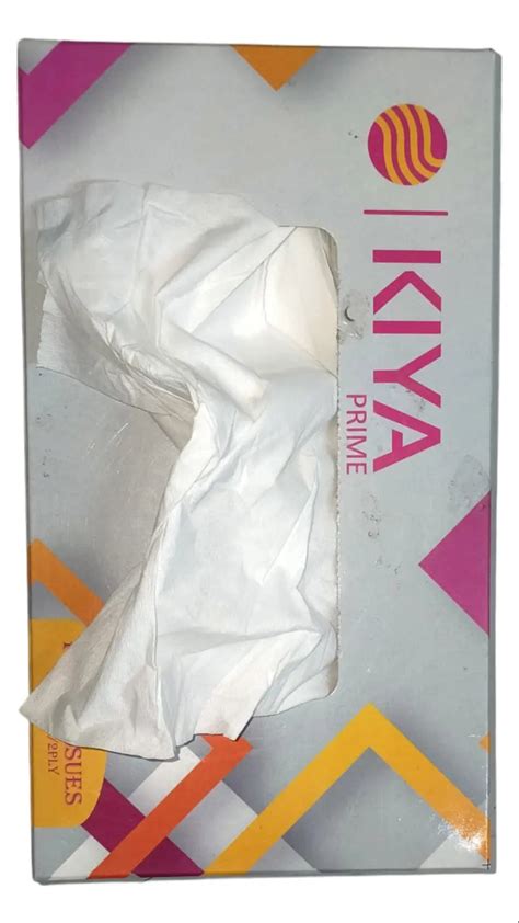 Kiya * Face Tissue Paper Box 100 pulls Each Box- Set of 1
