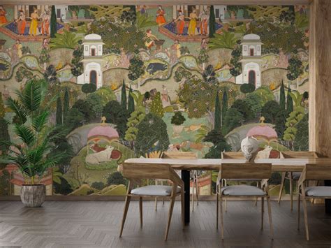 Indian Wallpaper Designs - Traditional & Modern Styles