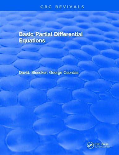 Basic Partial Differential Equations - [ Special indian Edition ...