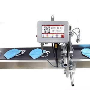 Online Automatic Thermal Tij 12.7mm Data expire Date QR Code Barcode ...