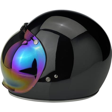 Biltwell Bubble Shield - Rainbow Mirror | 7aftermarket India