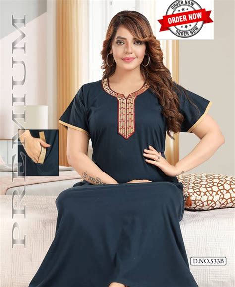 Summer Special Vol Pc 533 Cotton Nighty Gown Collection