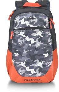 Fastrack Freerail 30 L Laptop Backpack Orange Camo - Price in India ...