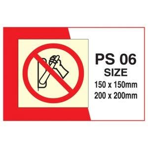 Do Not Operate Sign (PS06) Size 150 x150 mm,Brand GSES : Amazon.in ...