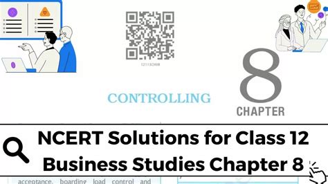 NCERT Solutions for Class 12 Chapter 8 Controlling, Download PDF