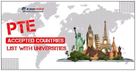 PTE Accepted Countries List With Universities - Teaching Course In ...