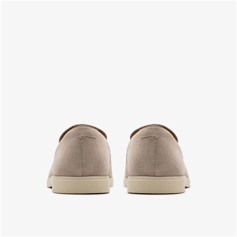 Mens Torford Easy Grey Suede Slip Ons | Clarks