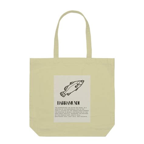 Barramundi Asian Sea Bass Tote Bags For Anglers