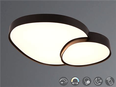 Comprar Plafón de techo RISE negro| Lámparas Herrero