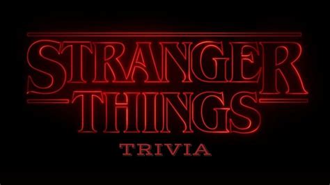 Stranger Things Trivia at The Brass Tap - Waterford Lakes, The Brass ...