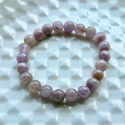 Kunzite Bracelet – Love, Peace & Emotional Healing | Lab certified ...