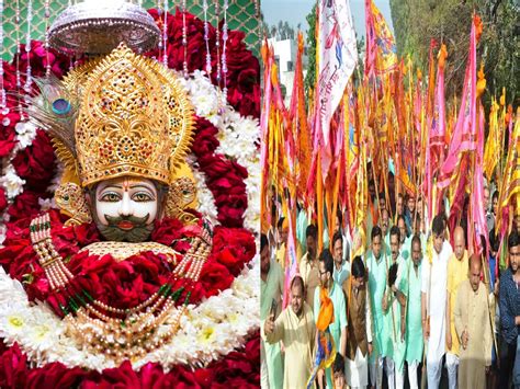 Khatu Shyam Ji mandir Nishan why offered to Shyam Baba | Khatu Shyam Ji ...