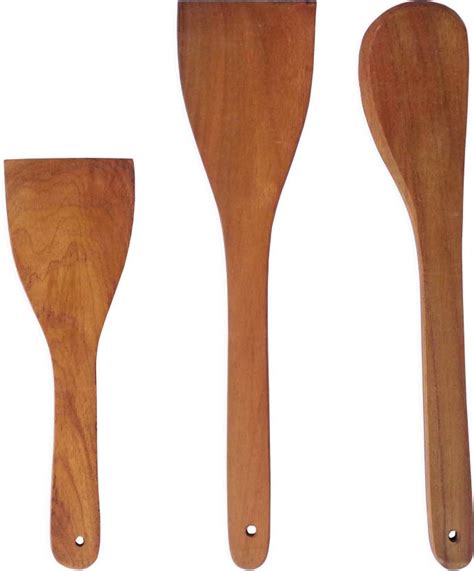 Mayflower Wooden Cooking Spoon Utensils Set for Non Stick cookware ...