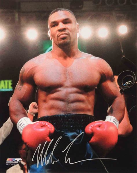 Buy SOMANYS IRON MIKE TYSON BOXING BOXER SIGNED PRINT Online at ...
