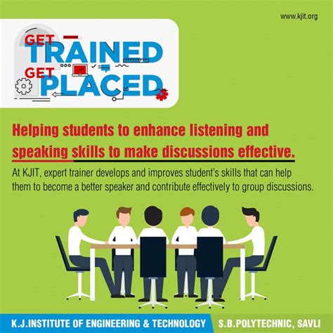 Improve Communication Skills Through Group Discussions at KJIT
