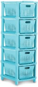 Flipkart.com | Glamexy 5 Compartments Plastic Premium Drawer System for ...