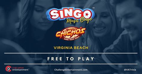 Singo Music Bingo Nights at Chichos - Town Center, Chicho's Pizza Town ...