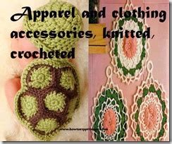 Methods to export apparel and clothing accessories, knitted,crocheted etc.