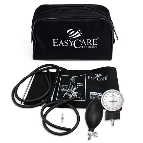 EASYCARE Classic Dial Blood Pressure Monitor | Aneroid Sphygmomanometer ...
