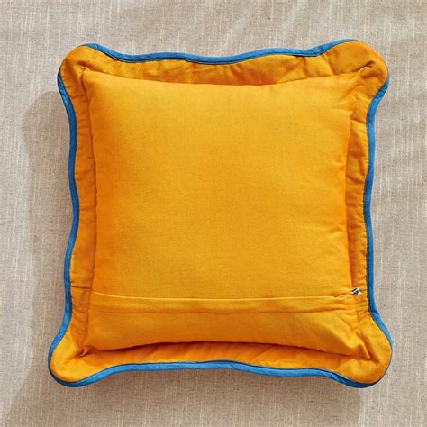 Buy Glance Blooming Embellished Filled Cushion - 40x40cm from Home ...