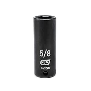 GEARWRENCH 3/8" Drive 6 Point Deep Impact SAE Socket 5/8" - 84327N ...