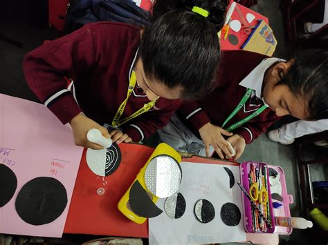 Class 2 EVS Activity - Shapes of the Moon (Phases of Moon) :: St. Mary ...