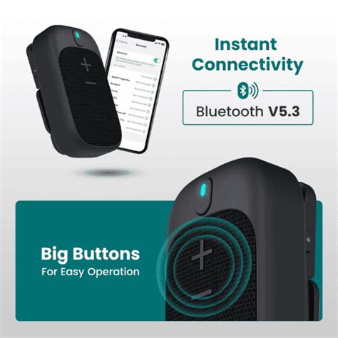 Buy Portronics Talk 4 Wearable Bluetooth Speaker 2W with Mic- Black ...