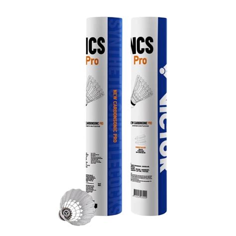 Victor NCS Pro Hybrid Shuttlecock, Speed 77 – 6 Pieces (Pack of 10 ...