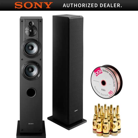 Buy Sony 3-Way 4-Driver Bass Reflex Stereo Floor-Standing Speaker (SS ...